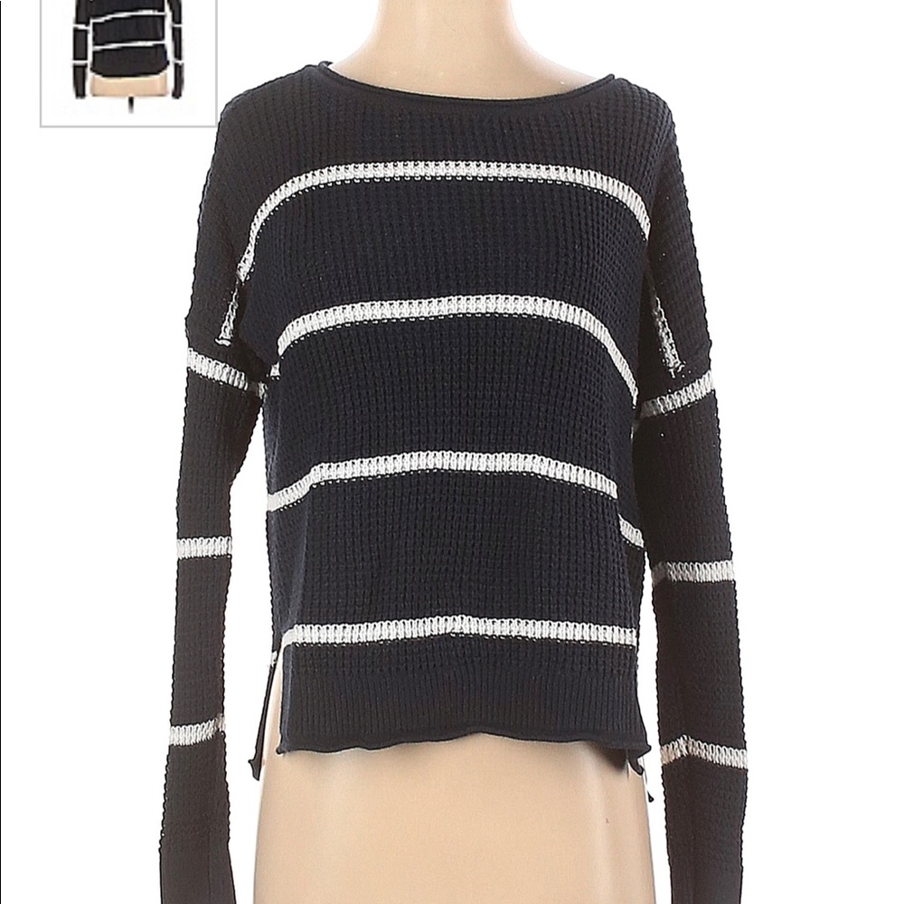 woven pullover